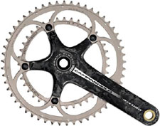 Carbon cranksets are super light and strong but take care of yours!